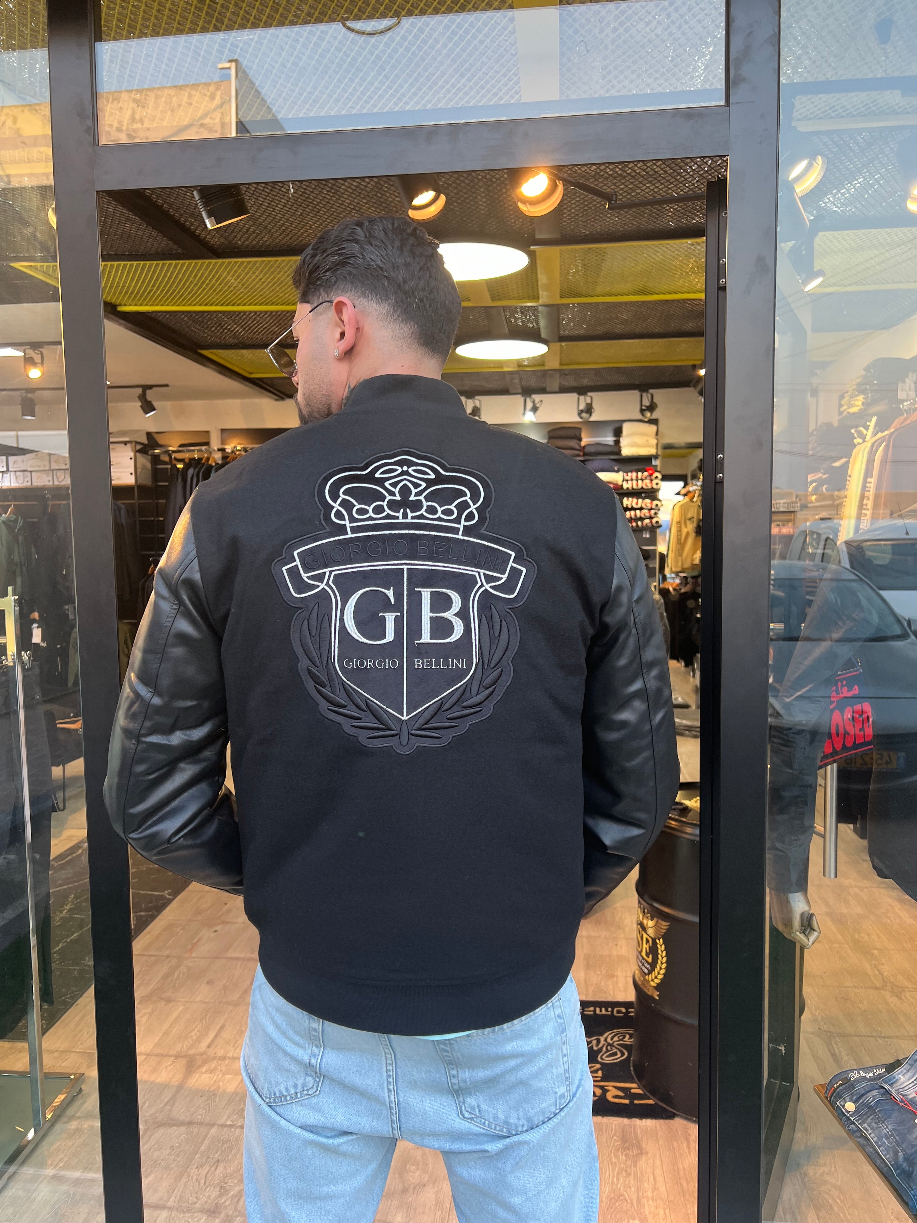 מעיל גורגיו בליני - GB שחור