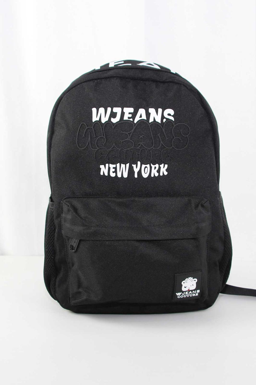 תיק גב New York בצבע שחור W JEANS